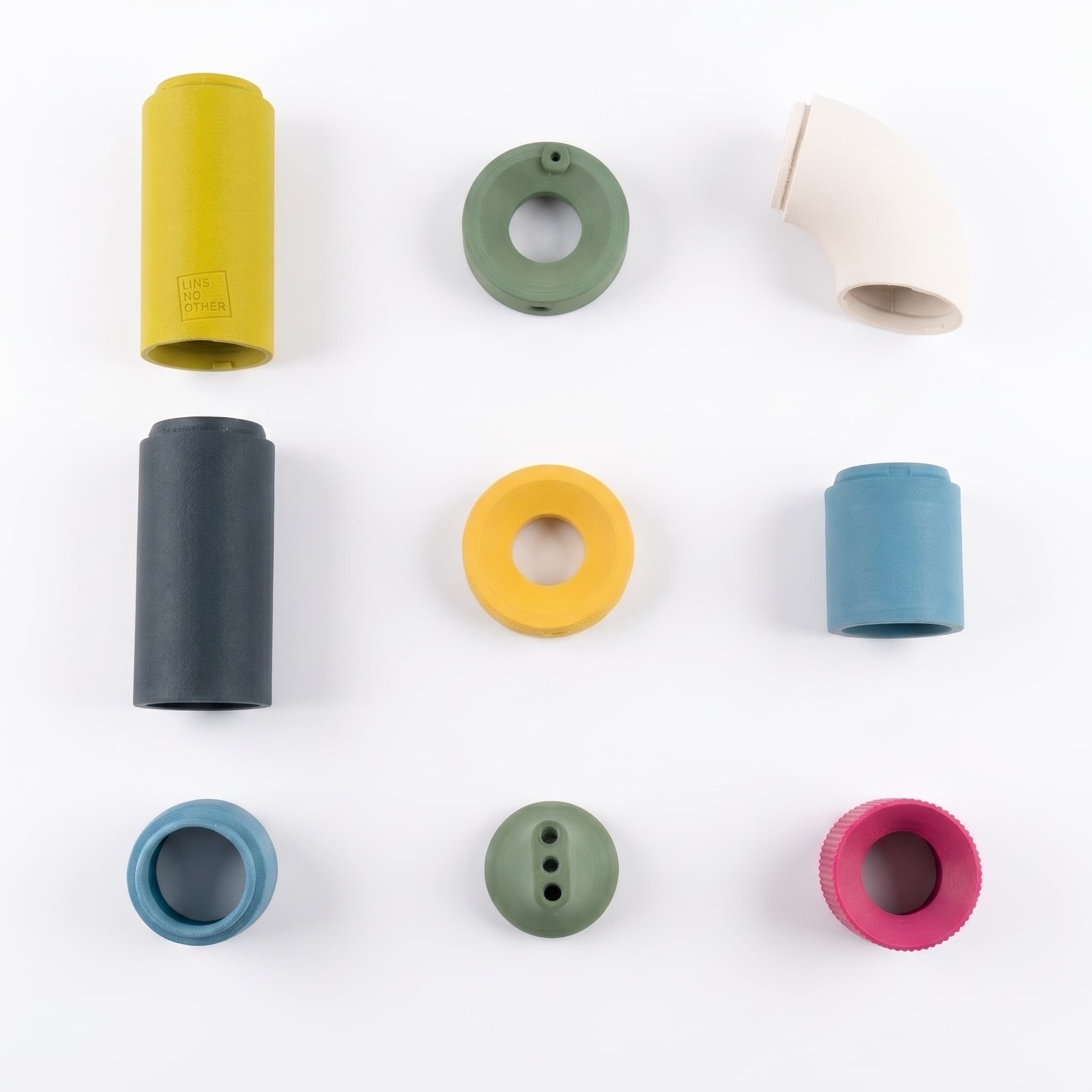 Pivot modular lamp components